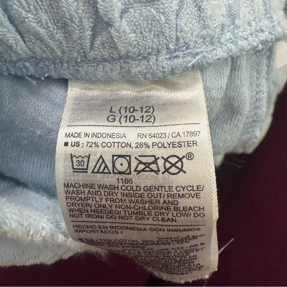Old Navy light blue sweater short set